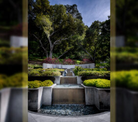 Carmel Highlands Master Backyard Waterfall