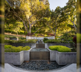Carmel Highlands Master Backyard Waterfall