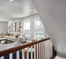 Unique decor details captured in vacation rental