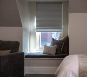 Carefully curated interior styling for Airbnb listing